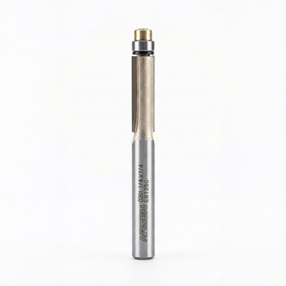 Fresa copiadora Arden 1/4 con vástago 1/4 y largo de corte 20 mm