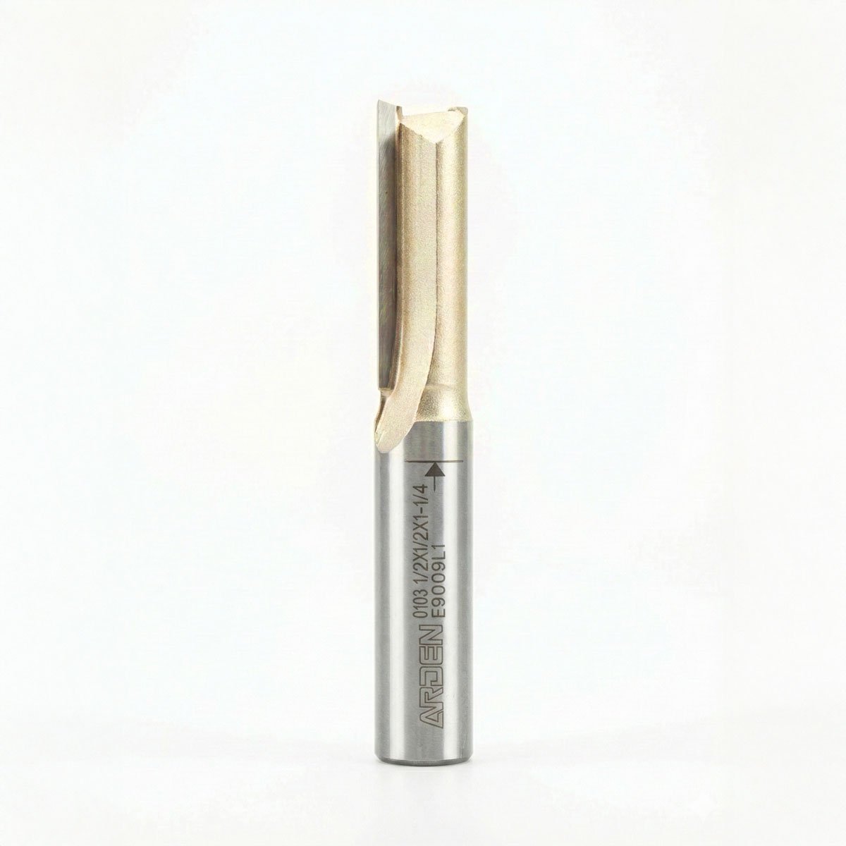 Fresa recta Arden 1/2 con vástago 1/2 y largo de corte 31,75 mm